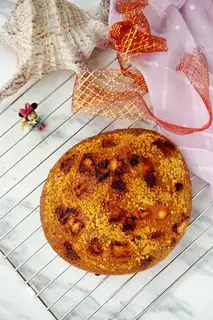 Natural yeast onion cheese bread