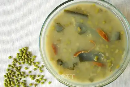 ♪ Sea belts with green bean porridge ♪