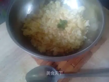 I've got a pancake and a golden egg fried rice