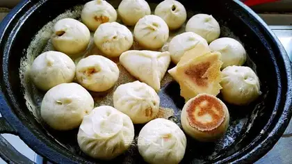 Homemade buns