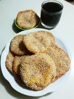 Simple sesame pumpkin pie