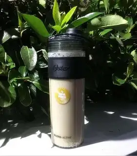 Apple banana milkshake