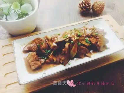 Noodle sauce and liver