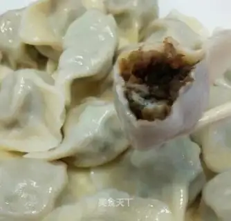 Sea belt dumplings