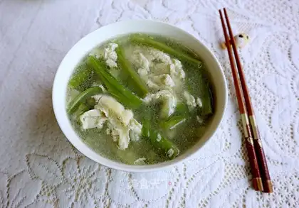 Smelt eggnut soup