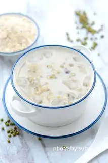 oatmeal green bean ice