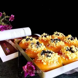 Socked blueberry bread