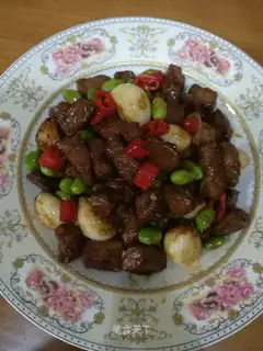 Garlic meat