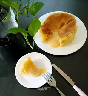 Honey-cracked dent cake