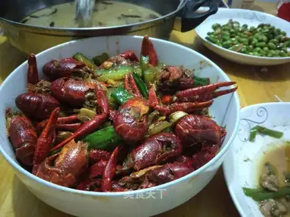 Garlic lobster