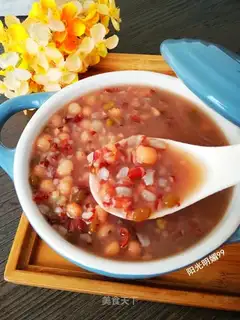 Green bean rice congee