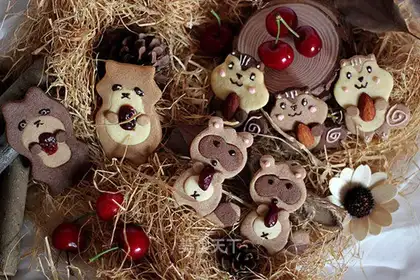 ♪ Silly animal cookies ♪