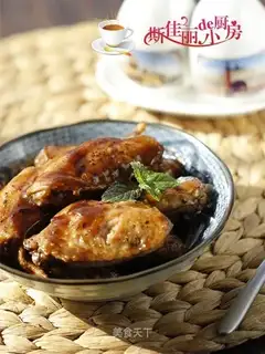 Black pepper chicken wings