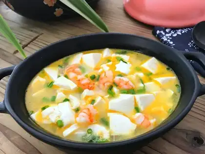 Shrimp tofu