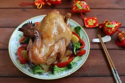 The whole chicken in the oven recipe