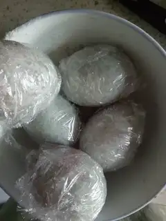 Homemade duck eggs