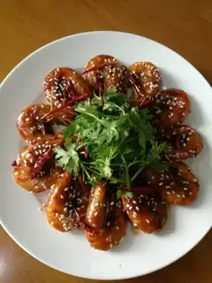 Spicy shrimp