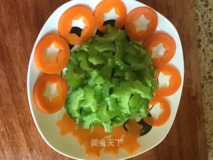 A cold, bitter melon