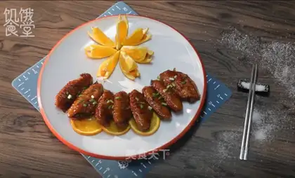 Coke chicken wings