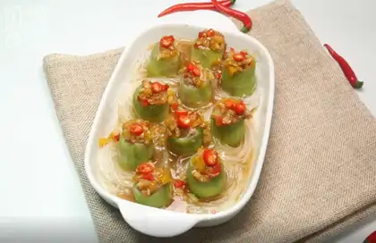 Garlic fan silk melon