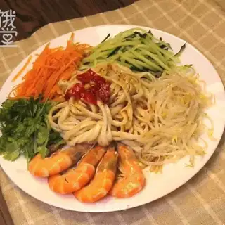 Shrimp pretzels