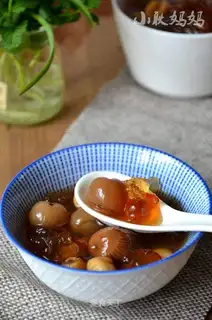 Cinnamon gel date soup