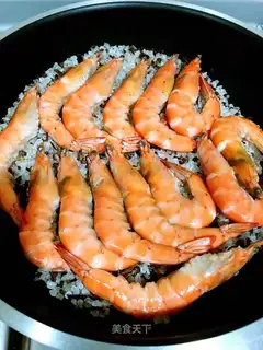 Salmon shrimp