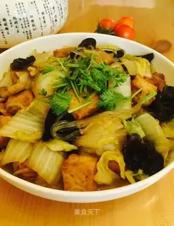 Soy sauce and tofu