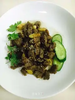 Black pepper beef