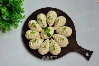 Shrimp platinum bun