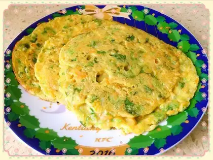 Carrot eggcake