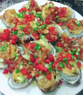 A honey abalone fan