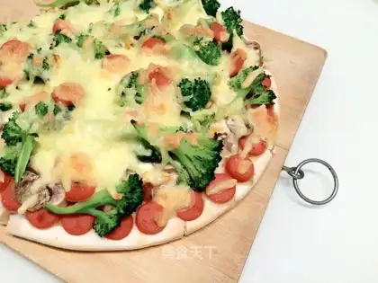 A field pizza