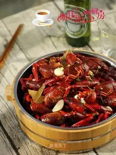 Red burning lobster