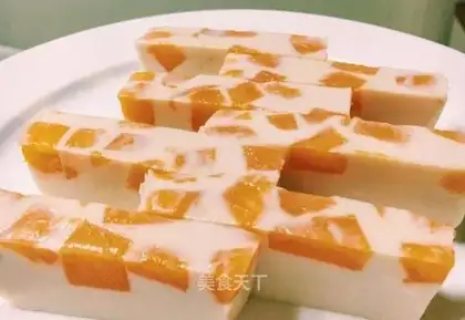 Mango pudding