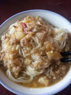 Potato sauce noodles