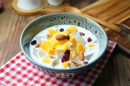 Milk mango crystal