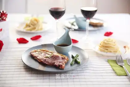 Roasted steak