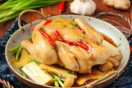 A chicken with no onions