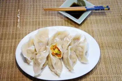 Plum dumplings