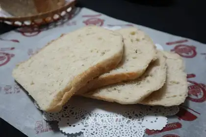 Bread machine banana toast