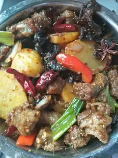 The fragrance sauce ribs