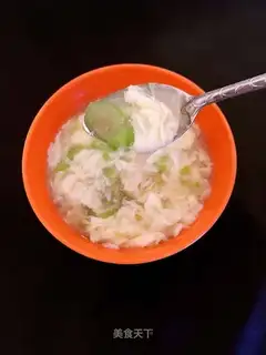 Smelt egg soup