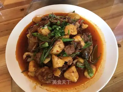 Potato chicken