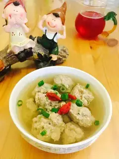 Porkball soup