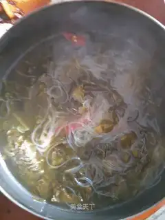 A sour dish fan soup