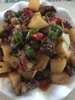 Potato chicken