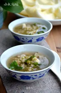 Lily green bean soup