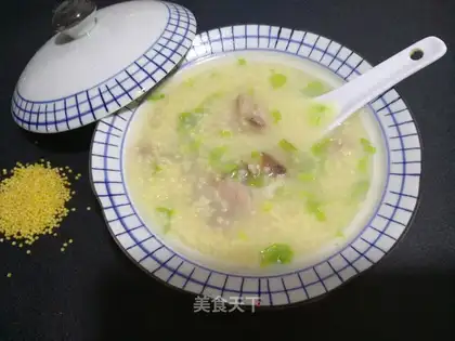 A little rice porridge