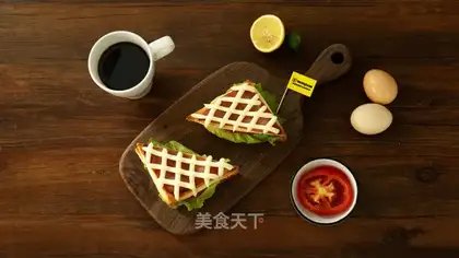 Ham egg sandwich